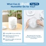 LEVOIT Classic 160 2.5L Top Fill Ultrasonic Humidifiers for Bedroom - Image 3