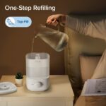 LEVOIT Classic 160 2.5L Top Fill Ultrasonic Humidifiers for Bedroom - Image 2
