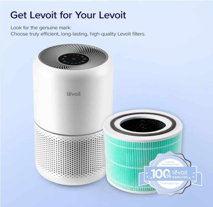 Levoit Core 300-P Air Purifier 3-Stage Toxin Absorber Filter - Image 3