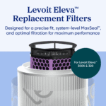 Levoit Eleva™ 300X Smoke & Cooking Activated Carbon Air Purifier Filter - Image 4