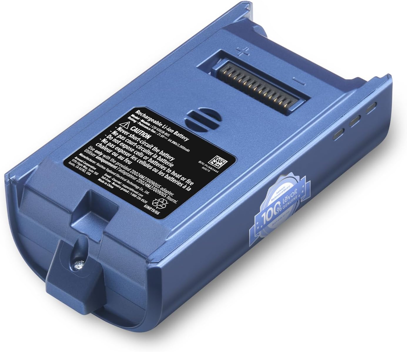 levoit-lvac-300-cordless-vacuum-replacement-battery-8590203 Levoit LVAC-300 Cordless Vacuum Replacement Battery - Image 1