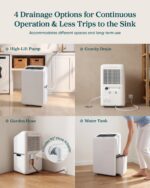 Levoit Smart Dehumidifier with 24/7 Pump Drainage - Image 9