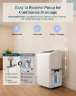 Levoit Smart Dehumidifier with 24/7 Pump Drainage - Image 10