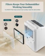 Levoit Smart Dehumidifier with 24/7 Pump Drainage - Image 5