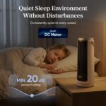 Levoit Windi Mini Portable Desk Tower Fan - Image 4